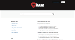 Desktop Screenshot of help.gbase.com